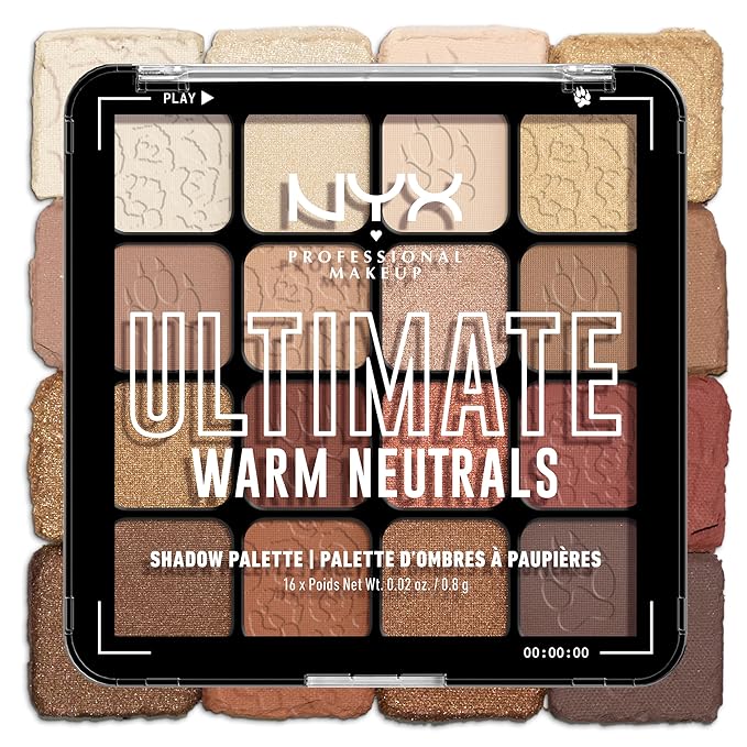 NYX PROFESSIONAL MAKEUP Ultimate Shadow Palette, Eyeshadow Palette