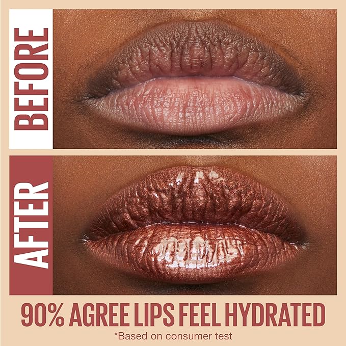 Maybelline Lifter Gloss, Hydrating Lip Gloss with Hyaluronic Lip