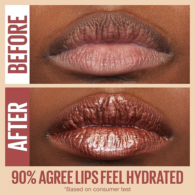 Maybelline Lifter Gloss, Hydrating Lip Gloss with Hyaluronic Lip