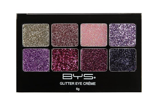 BYS Glitter Gel Makeup Palette 8 shades -