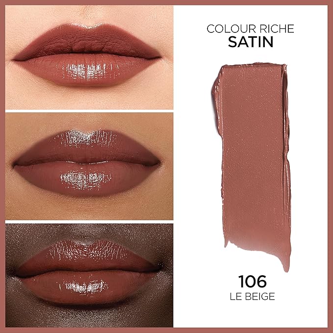 L’Oréal Paris Colour Riche Original Creamy, Hydrating Satin Lipstick