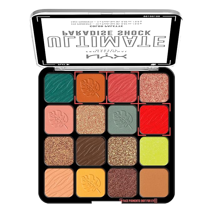 NYX PROFESSIONAL MAKEUP, Ultimate Shadow Palette, Eyeshadow Palette