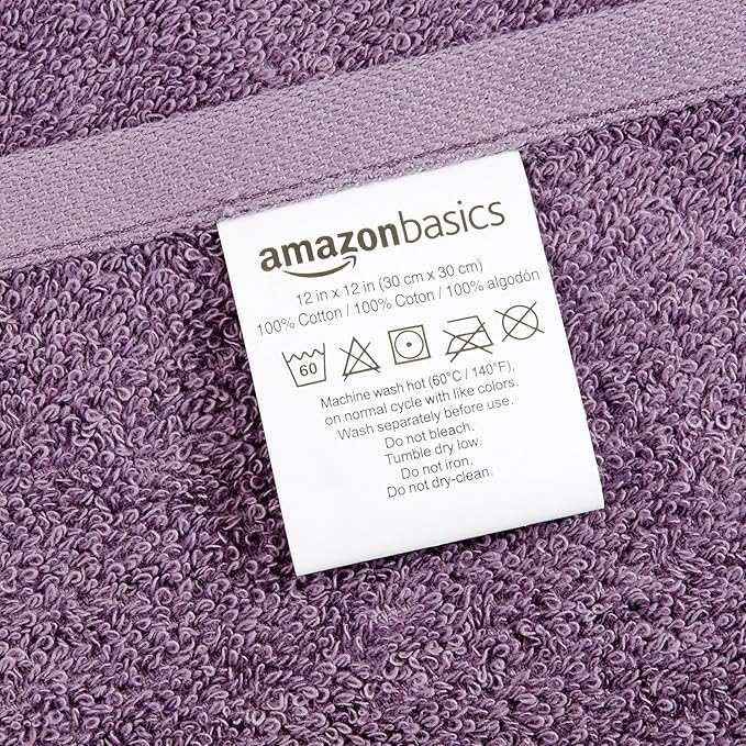 Amazon basics washcloth for bathroom,