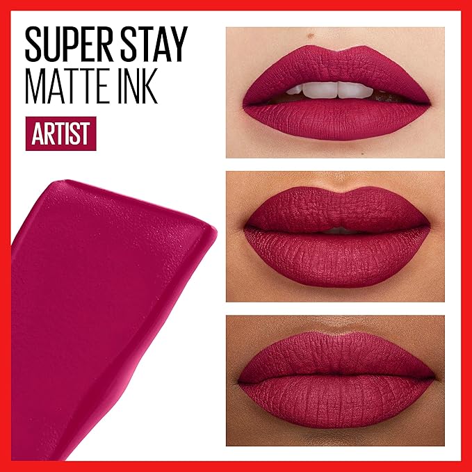 Maybelline Super Stay Matte Ink Liquid Lipstick Makeup,