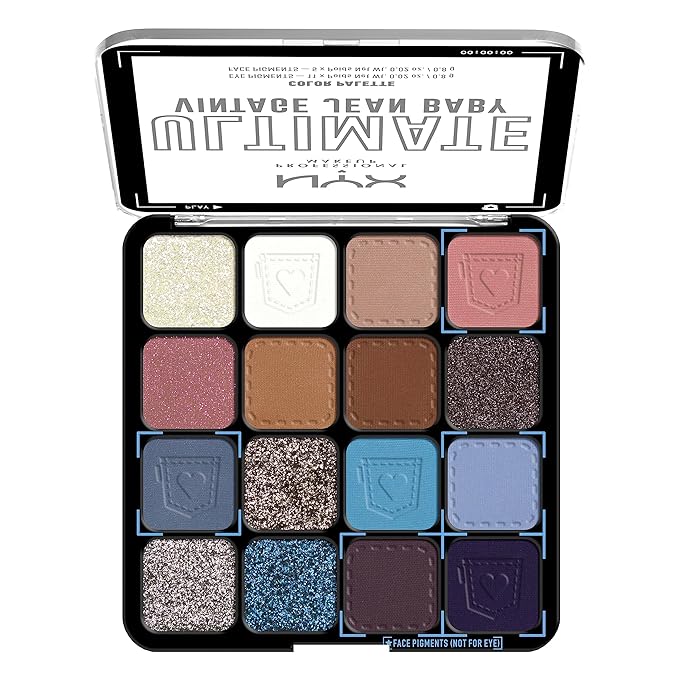 NYX PROFESSIONAL MAKEUP, Ultimate Shadow Palette, Eyeshadow Palette