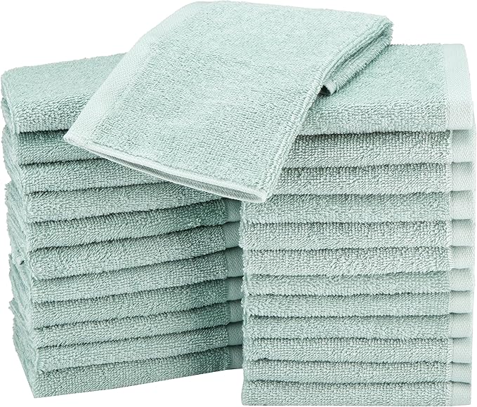 Amazon basics washcloth for bathroom,