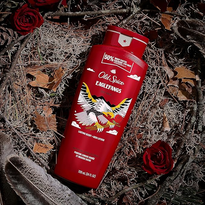 Old Spice Body Wash for Men, Eaglefangs, Long