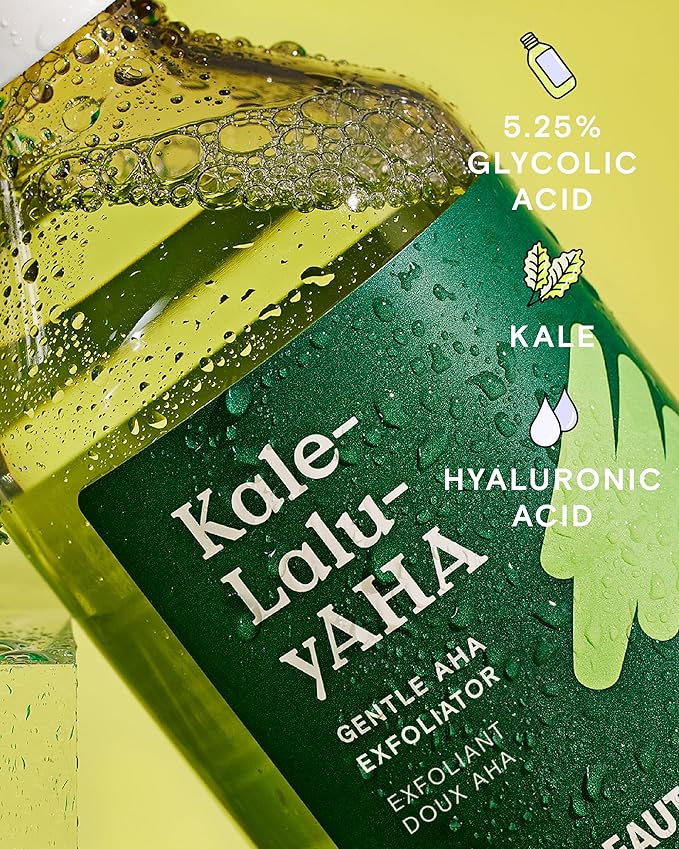 Krave Beauty Kale-Lalu-yAHA - Gentle 5.25% AHA Exfoliator fl oz