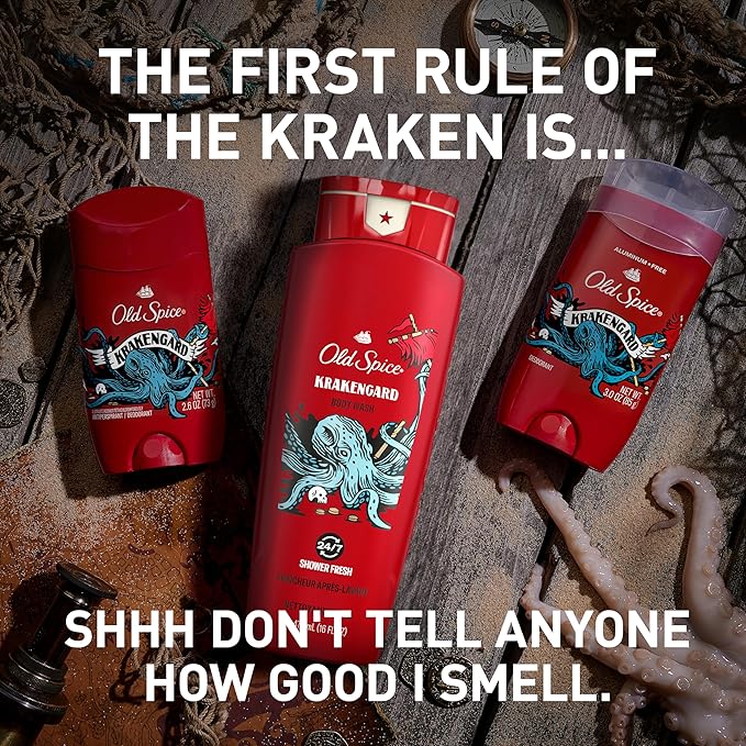 Old Spice Body Wash for Men, Krakengard, Long