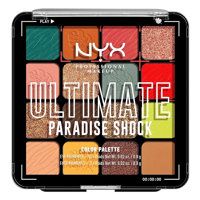 NYX PROFESSIONAL MAKEUP, Ultimate Shadow Palette, Eyeshadow Palette