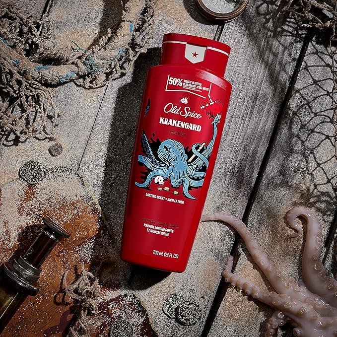 Old Spice Body Wash for Men, Krakengard, Long